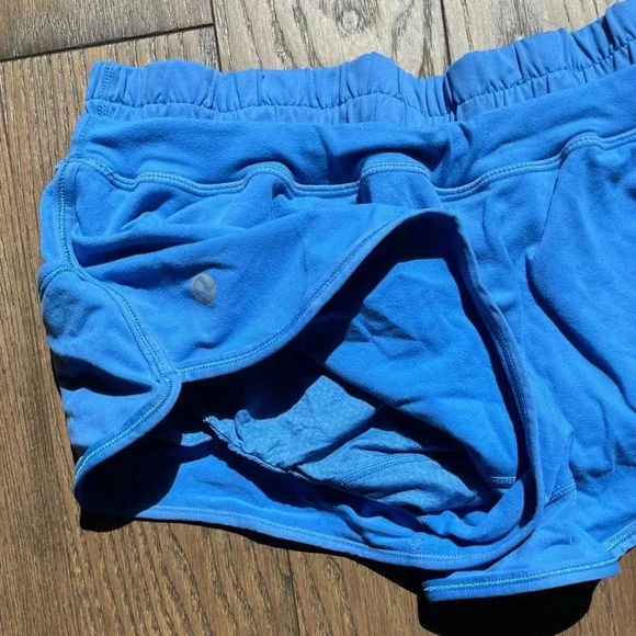 Blue Lululemon Strength and Tone short - Picture 4 of 5